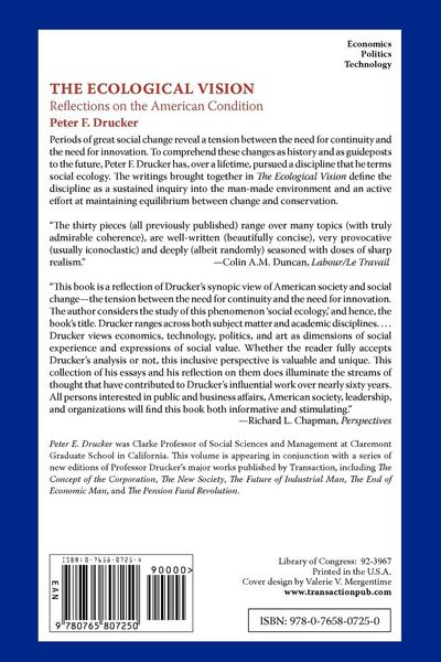 Produktbild: The Ecological Vision