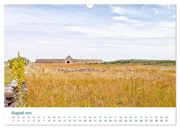 Produktbild: &Ouml;land - Schwedens Insel der Sonne und des Windes (Wandkalender 2026 DIN A3 quer), CALVENDO Monatskalender