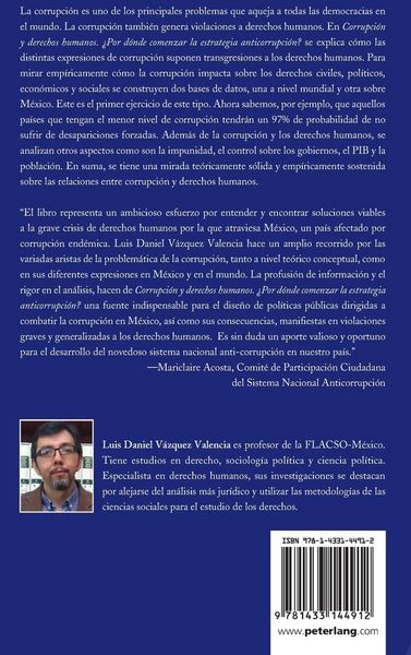 Produktbild: Corrupci&oacute;n y derechos humanos