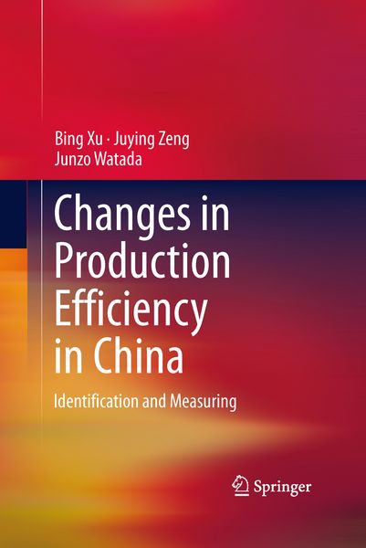 Produktbild: Changes in Production Efficiency in China