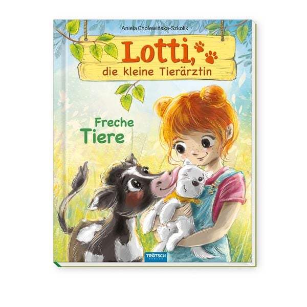 Produktbild: TR&Ouml;TSCH - Lotti, die kleine Tier&auml;rztin "Freche Tiere" | Liebevoll illustriertes Kinderbuch &uuml;ber Lotti und ihre tierischen Patienten. Kinderbuch &uuml;ber Umgang mit Tieren | Ab 6 Jahren