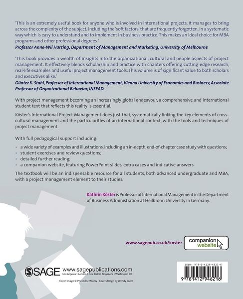 Produktbild: International Project Management