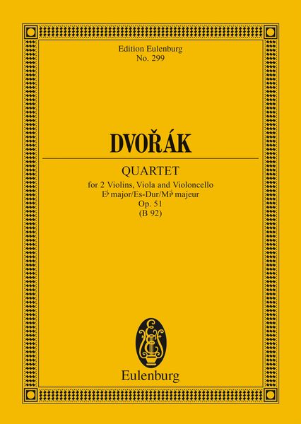 Produktbild: String Quartet Eb major