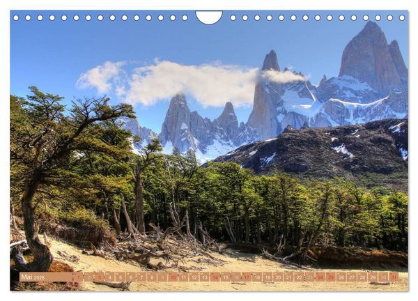 Produktbild: Wildes Patagonien - Abenteuer am Ende der Welt (Wandkalender 2026 DIN A4 quer), CALVENDO Monatskalender