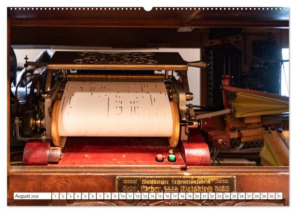 Produktbild: Selbstspielende Musikinstrumente (Wandkalender 2026 DIN A2 quer), CALVENDO Monatskalender