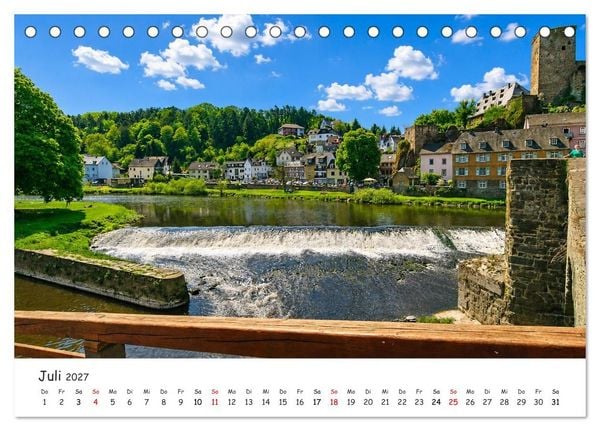 Produktbild: Runkel - Idylle an der Lahn (Tischkalender 2027 DIN A5 quer), CALVENDO Monatskalender