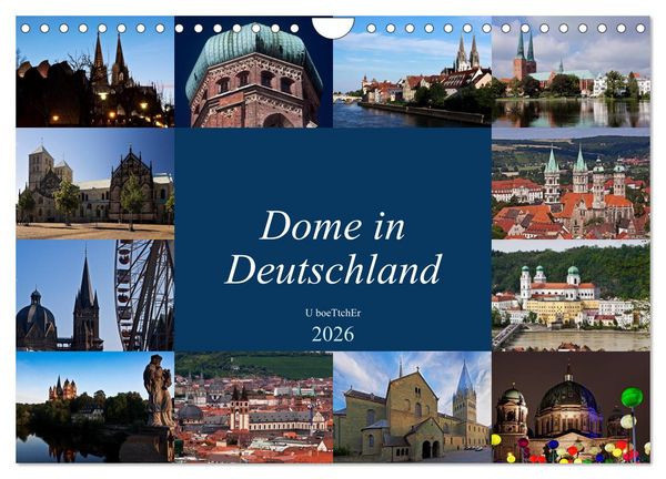 Produktbild: Dome in Deutschland (Wandkalender 2026 DIN A4 quer), CALVENDO Monatskalender