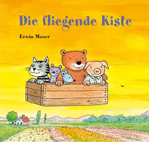 Die fliegende Kiste, Gebundene Ausgabe von Erwin Moser, NordSüd Verlag, 978-3-314-10723-8