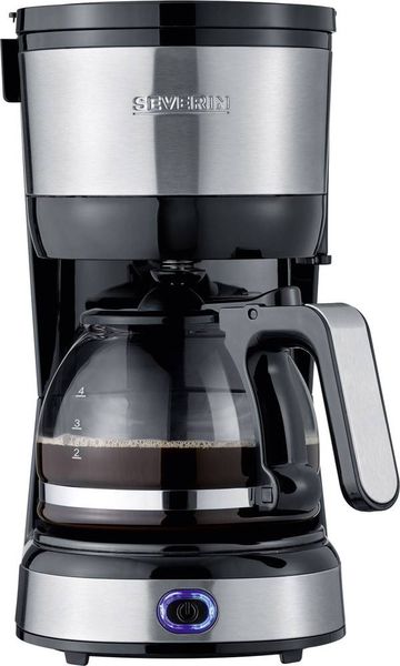 Severin KA 4808 Kaffeemaschine Schwarz Fassungsvermögen Tassen=4