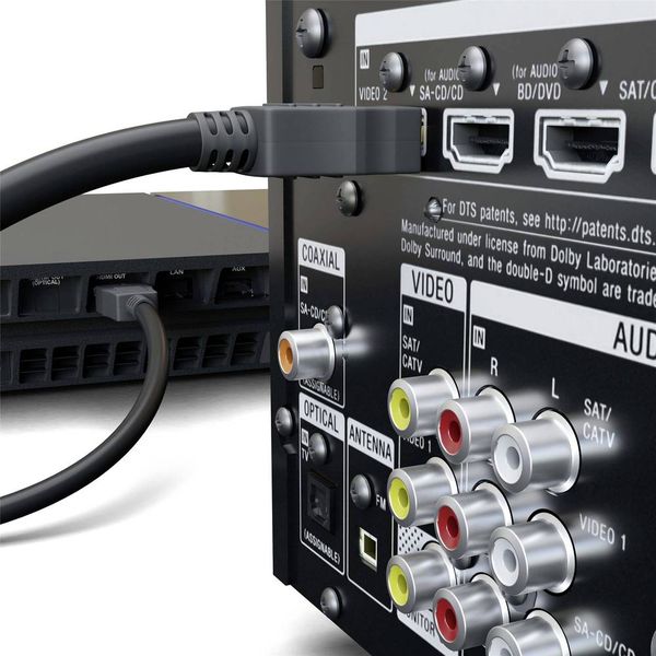 Produktbild: Goobay HDMI Anschlusskabel HDMI-A Stecker, HDMI-A Stecker 1.50 m Schwarz 61158 4K UHD, vergoldet, eARC HDMI-Kabel