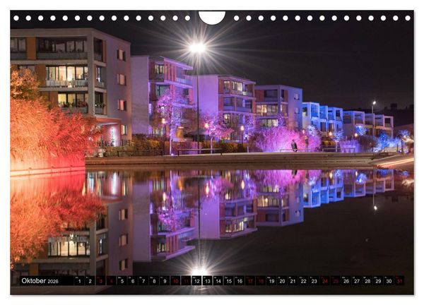 Produktbild: Essen bei Nacht (Wandkalender 2026 DIN A4 quer), CALVENDO Monatskalender