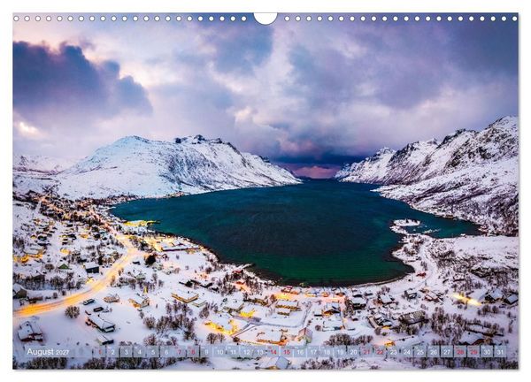 Produktbild: Troms&oslash; in der Polarnacht (Wandkalender 2027 DIN A3 quer), CALVENDO Monatskalender