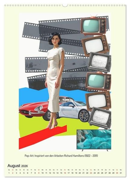 Produktbild: Pop-Art und Neo-Pop (Wandkalender 2026 DIN A2 hoch), CALVENDO Monatskalender