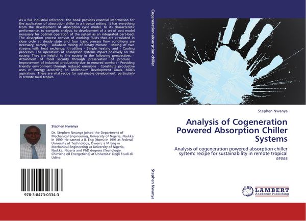 Produktbild: Analysis of Cogeneration Powered Absorption Chiller Systems