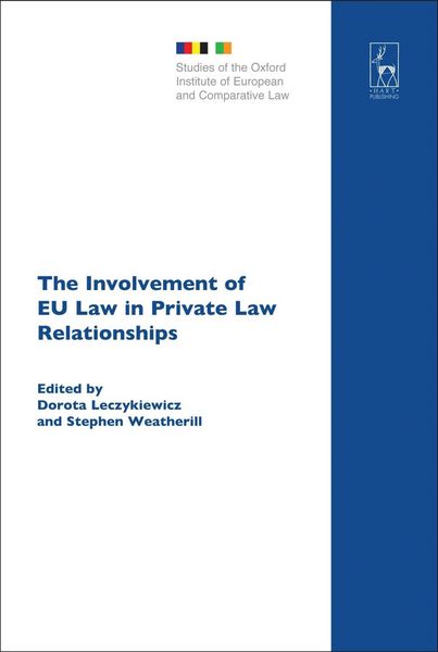 Produktbild: The Involvement of EU Law in Private Law Relationships