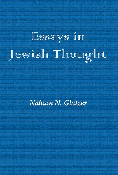 Produktbild: Essays in Jewish Thought