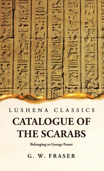 Produktbild: Catalogue of the Scarabs Belonging to George Fraser