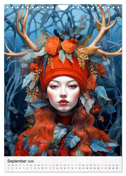 Produktbild: Femme Finesse (Wall Calendar 2026 DIN A4 portrait), CALVENDO 12 Month Wall Calendar