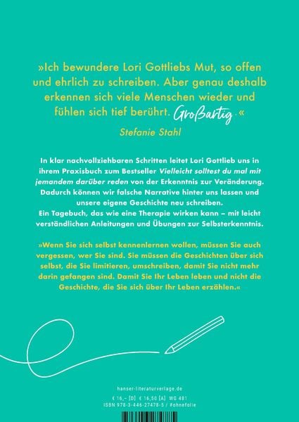 Produktbild: Vielleicht solltest du mal mit jemandem dar&uuml;ber reden &ndash; Das Arbeitsbuch