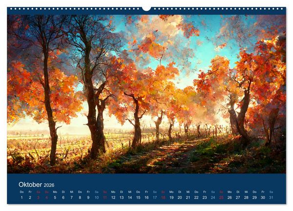 Produktbild: Das Geheimnis der Geduld (hochwertiger Premium Wandkalender 2026 DIN A2 quer), Kunstdruck in Hochglanz