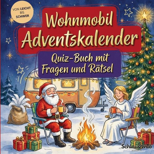Produktbild: Wohnmobil-Adventskalender: Quiz-Buch mit Fragen und R&auml;tsel