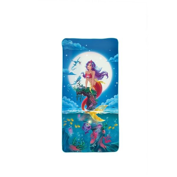 Roth Kinder-Badetuch Magische Meerjungfrau 60x120cm