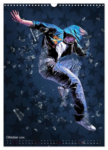 Produktbild: Streetdance - Dynamik pur (Wandkalender 2026 DIN A3 hoch), CALVENDO Monatskalender