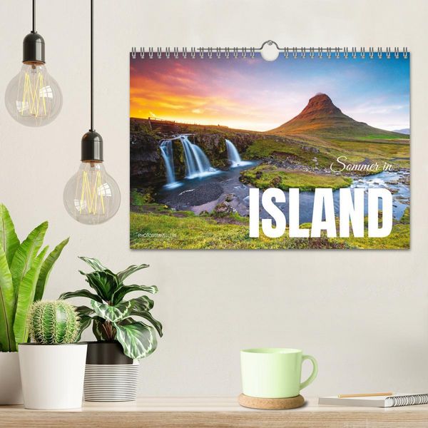 Produktbild: Sommer in Island (Wandkalender 2026 DIN A4 quer), CALVENDO Monatskalender