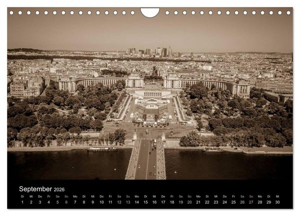 Produktbild: Paris (Wandkalender 2026 DIN A4 quer), CALVENDO Monatskalender