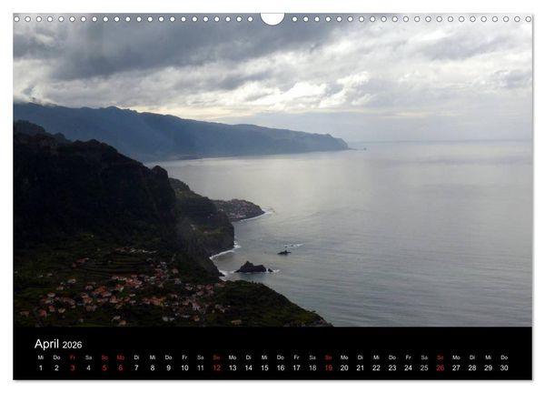 Produktbild: Madeira 2026 (Wandkalender 2026 DIN A3 quer), CALVENDO Monatskalender
