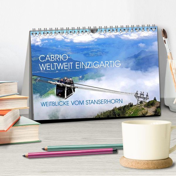 Produktbild: CABRIO, WELTWEIT EINZIGARTIG (Tischkalender 2026 DIN A5 quer), CALVENDO Monatskalender