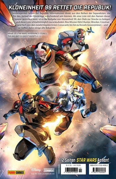 Produktbild: Star Wars Comics: The Bad Batch - Geisteragenten