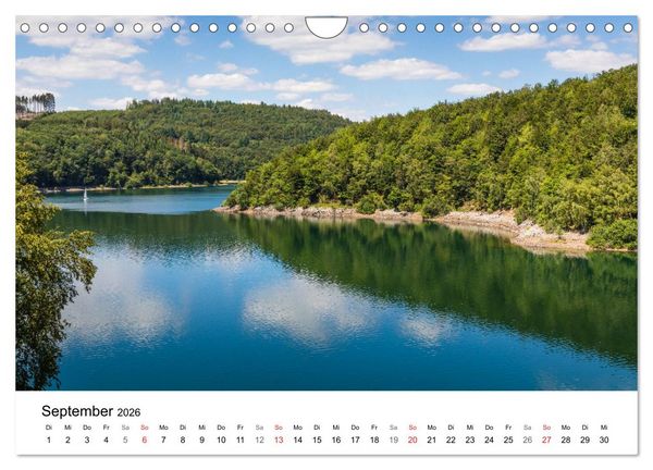 Produktbild: SAUERLAND &ndash; Besondere Orte (Wandkalender 2026 DIN A4 quer), CALVENDO Monatskalender