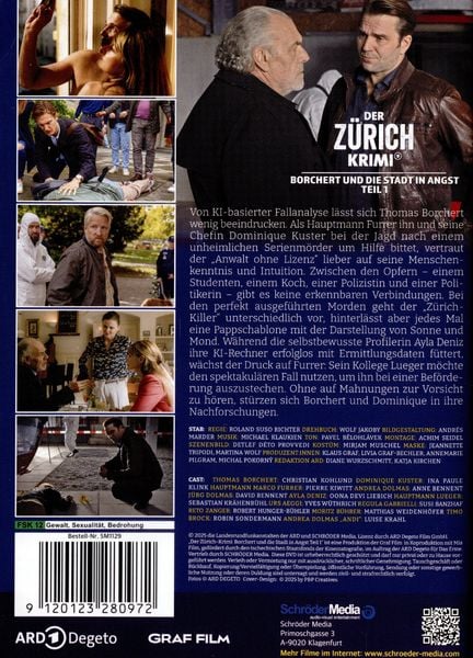 Produktbild: Der Z&uuml;rich Krimi: Borchert und die Stadt in Angst Teil 1 (Folge 20)