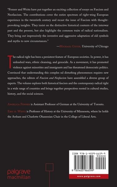 Produktbild: Fascism and Neofascism
