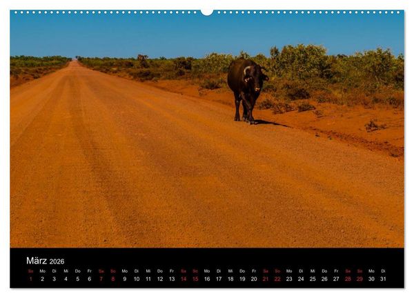 Produktbild: Australien - Der Westen (hochwertiger Premium Wandkalender 2026 DIN A2 quer), Kunstdruck in Hochglanz