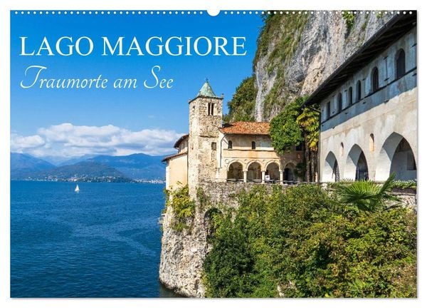 Produktbild: Lago Maggiore - Traumorte am See (Wandkalender 2026 DIN A2 quer), CALVENDO Monatskalender