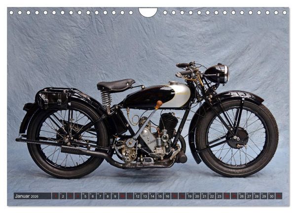 Produktbild: Deutsche Motorrad - Legenden - Rollende Kunstwerke aus alten Zeiten (Wandkalender 2026 DIN A4 quer), CALVENDO Monatskalender