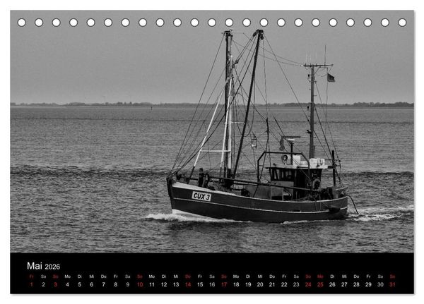 Produktbild: Willkommen in Cuxhaven (Tischkalender 2026 DIN A5 quer), CALVENDO Monatskalender