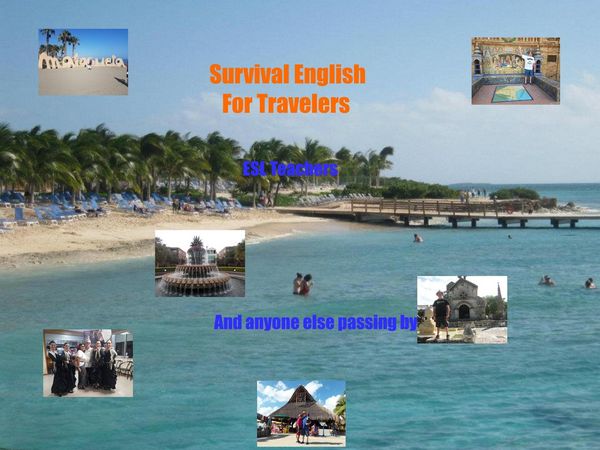 Produktbild: Survival English for Travelers, ESL Teachers, and Anyone Passing by Along the Way