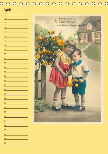 Produktbild: Gl&uuml;ckw&uuml;nsche von anno dazumal (Tischkalender immerw&auml;hrend DIN A5 hoch)