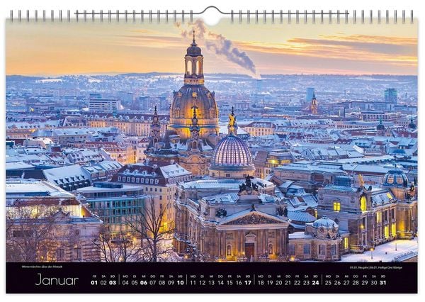 Produktbild: Kalender Zauberhaftes Dresden 2027