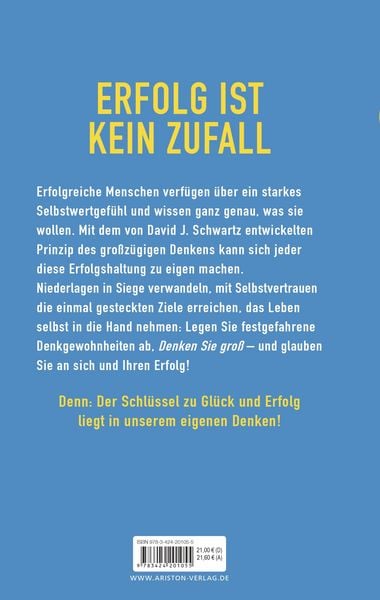 Produktbild: Denken Sie gro&szlig;!
