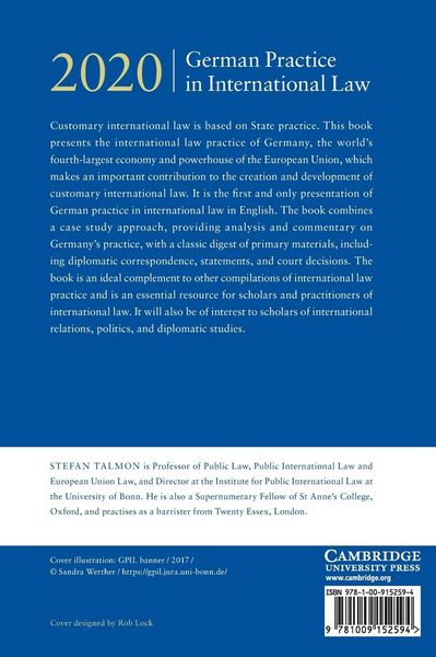 Produktbild: German Practice in International Law