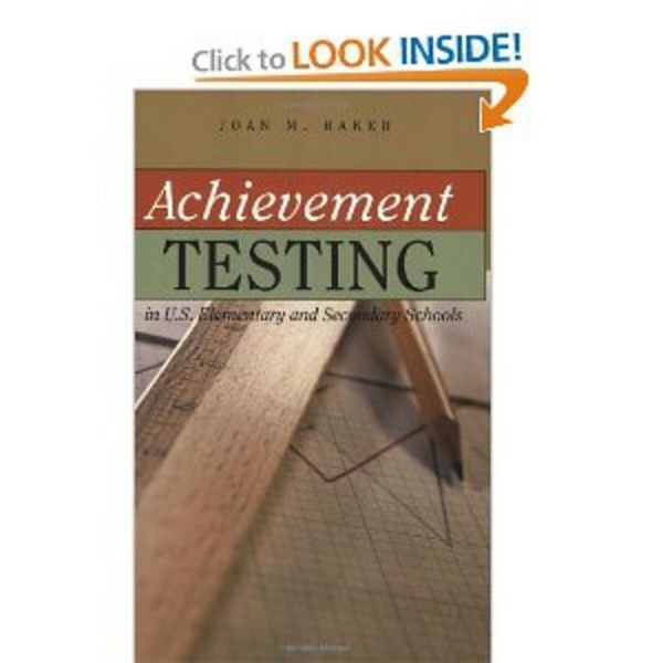 Produktbild: Achievement Testing in U.S. Elementary and Secondary Schools