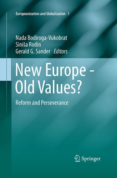 Produktbild: New Europe - Old Values?