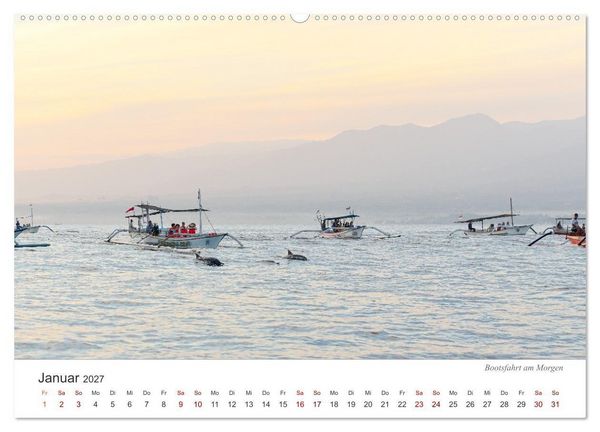 Produktbild: Impressionen einer Reise durch Bali (Wandkalender 2027 DIN A2 quer), CALVENDO Monatskalender