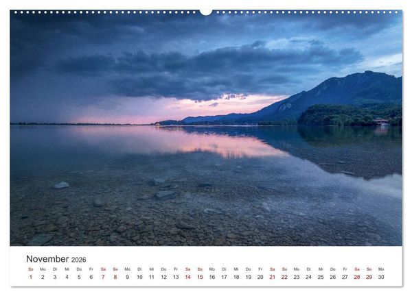 Produktbild: Berge und Seen - Die Perlen der Natur (Wandkalender 2026 DIN A2 quer), CALVENDO Monatskalender