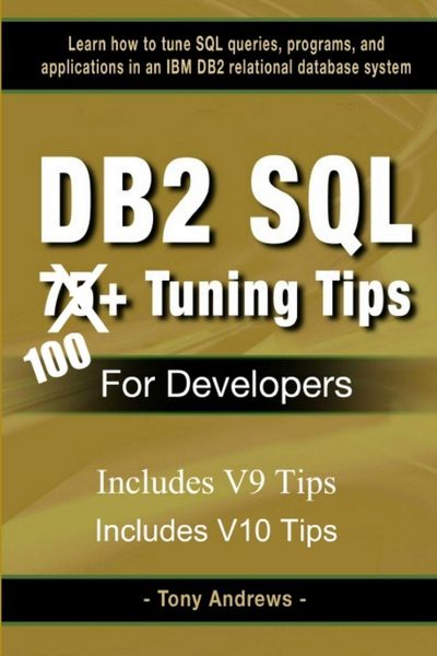 Produktbild: DB2 SQL 75+ Tuning Tips For Developers