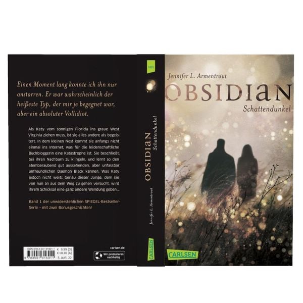 Produktbild: Obsidian 1: Obsidian. Schattendunkel